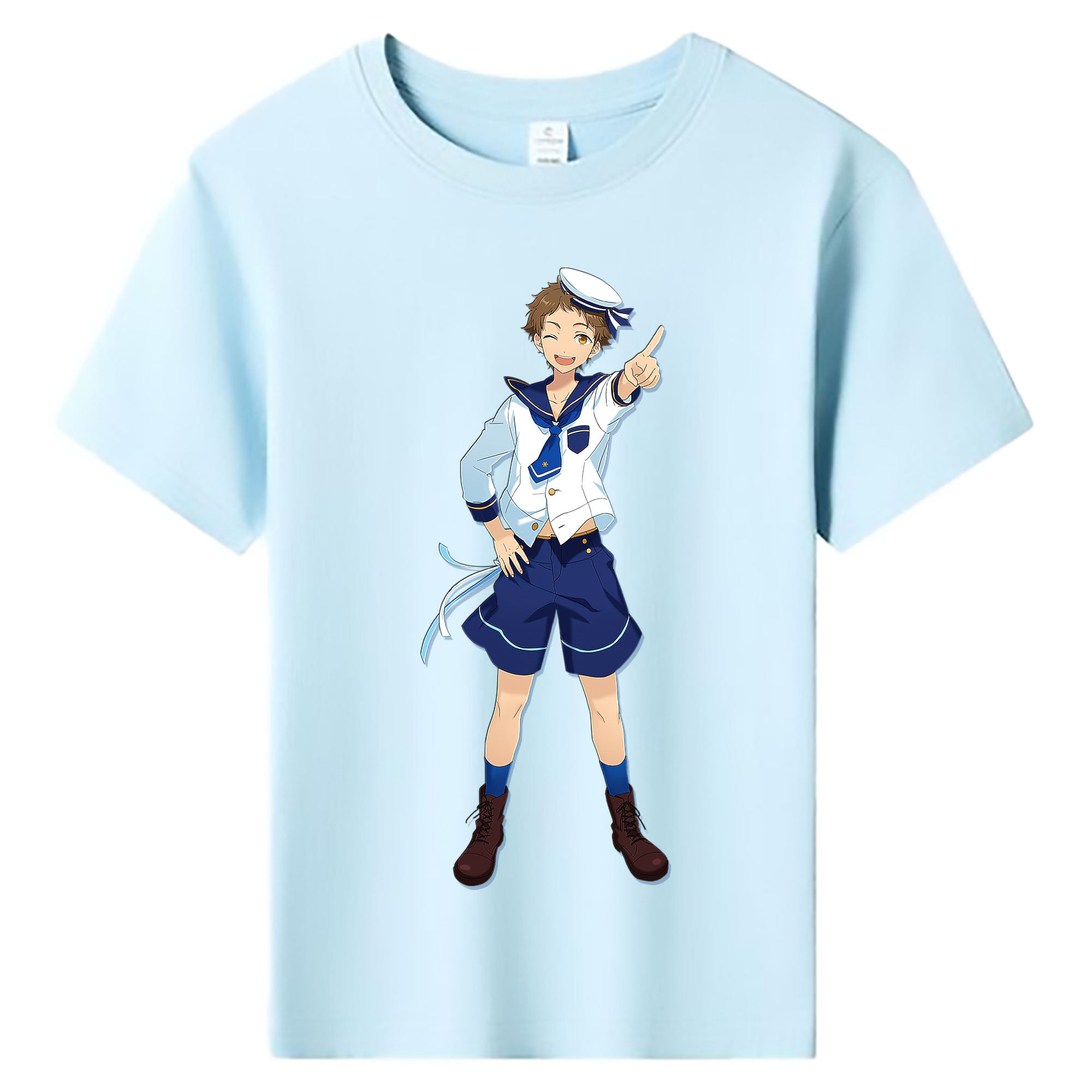 （画像用） あんさんぶるスターズ! Ensemble Stars 綿100％キッズTシャツ（フロントプリント）